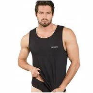 Koszulki męskie - Markowa koszulka męska Kappa na ramiączkach 100 bawełna na lato sportowa XL - miniaturka - grafika 1