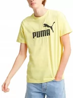 Koszulki męskie - Koszulka Męska Puma Logo 586667-41 Sportowa L - miniaturka - grafika 1