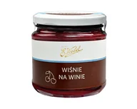 Owoce świeże i suszone - E.Wedel, wiśnie na winie, 200 g - miniaturka - grafika 1