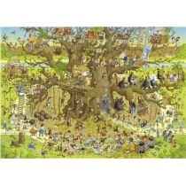 Heye Puzzle 1000 elementów Funky Zoo Cześć 7 Małpie ZOO - Puzzle - miniaturka - grafika 1