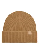 Czapki damskie - Calvin Klein Czapka Emblem LV04D8013G Beżowy - miniaturka - grafika 1