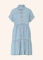 Sukienki - Emily Van Den Bergh Sukienka Koszulowa W Stylu Jeansowym blau - miniaturka - grafika 1