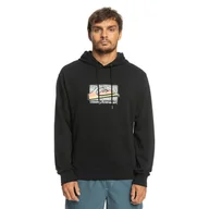 Bluzy męskie - Męska Bluza QUIKSILVER RETROFADE M OTLR EQYFT04749-KVJ0 – Czarny - miniaturka - grafika 1