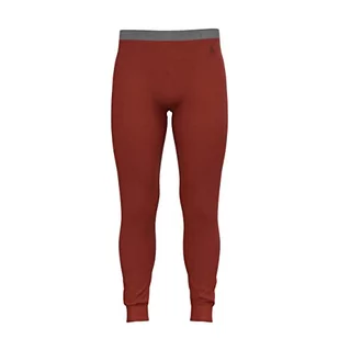 Odlo Legginsy męskie Bl Bottom Long Merino 200 - Legginsy - miniaturka - grafika 1