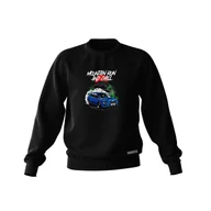 Odzież do sportów motorowych - Czarna bluza SUBARU IMPREZA RAPTOREYE-XS - miniaturka - grafika 1