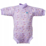 Pieluchy - Neoprenowa pianka do pływania Happy Nappy 2w1 6-14 m L Spring Flower - miniaturka - grafika 1
