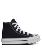 Buty dla dziewczynek - Converse Trampki Chuck Taylor All Star Lift Platform High Top Little Kids 372859C Czarny - miniaturka - grafika 1