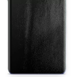 Folia naklejka skórka strukturalna na TYŁ do Huawei MediaPad M6 Turbo 8.4 -  Skóra Czarna - apgo SKINS - Akcesoria do tabletów i e-booków - miniaturka - grafika 1