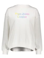 Bluzy damskie - Pepe Jeans Bluza w kolorze białym - miniaturka - grafika 1