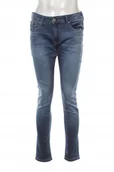 Spodnie damskie - Pepe Jeans Spodnie Jeansowe Niebieskie Proste Męskie 29/32 1z7f5_d* T4a - miniaturka - grafika 1