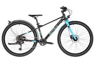 S''cool s''cool XXlite EVO Disc 27,5 9-S Dzieci, black/cyan 36cm (27.5") 2020 Rowery dla dzieci i młodzieży 8305 - Rowery - miniaturka - grafika 1