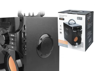 Głośnik Retro A11, 10 W, Bluetooth, radio FM, USB, Micro SD, AUX, pilot, wbudowany akumulator. - Głośniki przenośne - miniaturka - grafika 2