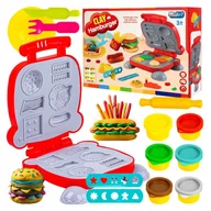 Masy plastyczne - Ciastolina Maszynka Do Ciastoliny Opiekacz Hamburger Masa Plastyczna - miniaturka - grafika 1