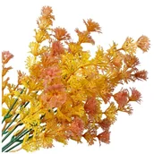 Sztuczne kwiaty - Kwiaty Sztuczne Gałązka Dekoracyjna Bukiet Liści Do Kompozycji Stroików - miniaturka - grafika 1