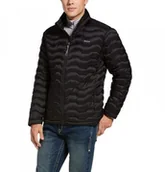 Kurtki jeździeckie - Ariat Kurtka męska IDEAL V DOWN AW20 - black - miniaturka - grafika 1