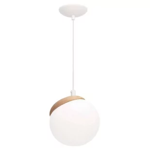 Milagro Sfera Wood lampa wisząca 1-punktowa MLP5424 - Lampy sufitowe - miniaturka - grafika 2