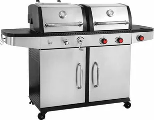 Yato Gastro GRILL 2W1 GAZOWY + WĘGLOWY STAL NIERDZEWNA 8,2KW - Grille gazowe - miniaturka - grafika 2