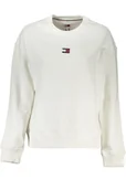 Bluzy damskie - BLUZA DAMSKA TOMMY HILFIGER BEZ ZAMKU BIAŁA - miniaturka - grafika 1