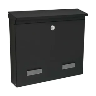 Skrzynka na listy C4 31.5x35.8x8.6cm czarna Largos - Skrzynki na listy - miniaturka - grafika 1