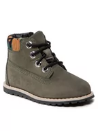 Buty dla chłopców - Timberland Trzewiki Pokey Pine TB0A2H59A581 Zielony - miniaturka - grafika 1