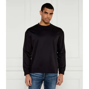 BOSS BLACK Longsleeve C-Tubby 11 Relaxed fit - Koszulki męskie - miniaturka - grafika 1