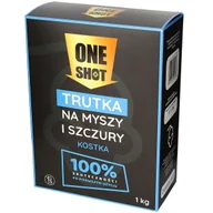 Zwalczanie i odstraszanie szkodników - Trutka Na Myszy I Szczury Kostka Bromadiolon One Shot 1 Kg - miniaturka - grafika 1