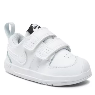 Nike Buty Pico 5 (TDV) AR4162 100 White/White/Pure Platinum - Buty sportowe damskie - miniaturka - grafika 1