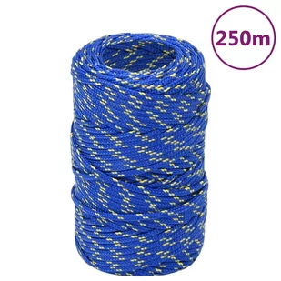 Linka żeglarska, niebieska, 2 mm, 250 m, polipropylen - Żeglarstwo - miniaturka - grafika 1