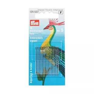Igły do ręcznego szycia i haftowania PRYM (16 szt.) - Akcesoria i części do maszyn do szycia Igły do ręcznego szycia i haftowania PRYM (16 szt.) - Akcesoria i części do maszyn do szycia - miniaturka - grafika 1