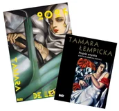 Książki o kulturze i sztuce - Pakiet: Tamara Łempicka. Projekt artystka, Kalendarz 2026 A3 Tamara Łempicka wzór 2 - kalendarz - miniaturka - grafika 1