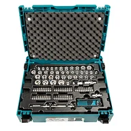 Akcesoria do elektronarzędzi - MAKITA tool set 120 pcs MAKPAC - miniaturka - grafika 1