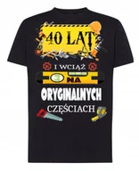 Koszulki męskie - Koszulka T-Shirt na 40 Urodziny Prezent 40LAT XXL - miniaturka - grafika 1