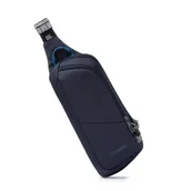 Nerki - Saszetka plecak antykradzieżowy Pacsafe V - granatowy - miniaturka - grafika 1