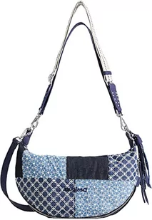 Desigual Womens BOLS_HYDRA KUWAIT Shoulder Bag, Blue, One Size - Torebki damskie - miniaturka - grafika 1