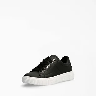 Damskie Trampki GUESS INTREST FL5INTLEA12-BLACK – Czarny - Trampki damskie - miniaturka - grafika 1