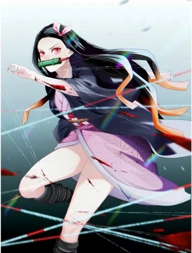 Plakat Anime Demon Slayer KNY_051 A3 (custom)