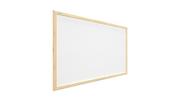 Tablice i flipcharty - Tablica korkowa biały kolor korka (rama drewniana) 60x40 cm - miniaturka - grafika 1