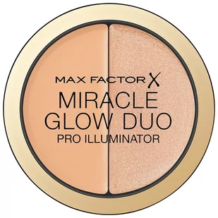 MaxFactor Max Factor - MIRACLE GLOW DUO - PRO ILLUMINATOR - Kremowy rozświetlacz i korektor  - 20 MEDIUM MAXKIKO-IKO - Pozostałe kosmetyki do pielęgnacji twarzy - miniaturka - grafika 2