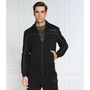 Armani Exchange Bluza | Regular Fit - Bluzy męskie - miniaturka - grafika 1