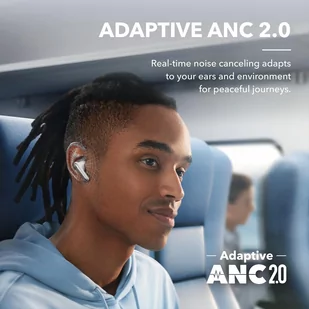 Anker soundcore liberty 4 ANC białe - Słuchawki - miniaturka - grafika 4