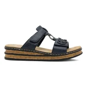 Klapki i japonki damskie - Klapki Rieker 62936-14 - miniaturka - grafika 1