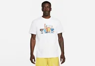 Koszulki męskie - Nike 5Am Art Tee White - miniaturka - grafika 1