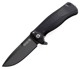 Nóż składany LionSteel SR22A Black Aluminum, Black Sleipner by Molletta (SR22A BB) - Noże - miniaturka - grafika 1