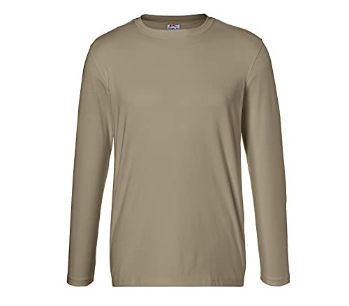 KÜBLER Workwear KÜBLER Shirts Longsleeve piaskowy brąz