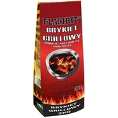 Węgiel do grilla - Brykiet grillowy z węgla drzewnego 2 kg FLAMBIT - miniaturka - grafika 1