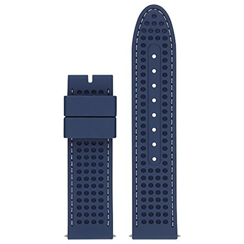 GUESS CS1002S6 22 mm silikonowy niebieski pasek do zegarka