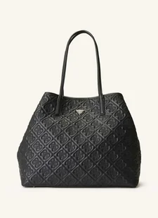 Guess Torba Shopper Adelasia Large Z Saszetką schwarz - Torebki damskie - miniaturka - grafika 1