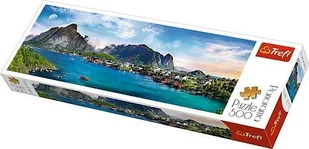 Trefl Puzzle 500el 29500 Norwegia pudełko - Puzzle - miniaturka - grafika 1