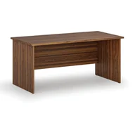 Biurka - Proste biurowe PRIMO WOOD, 1600 x 800 mm, orzech - miniaturka - grafika 1