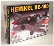 Samoloty i helikoptery - Model Plastikowy Do Sklejania Lindberg (USA) Samolot Heinkel HE-100 - miniaturka - grafika 1
